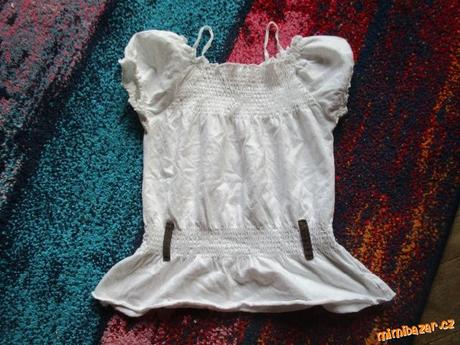 Bílé tričko holčičí, 98