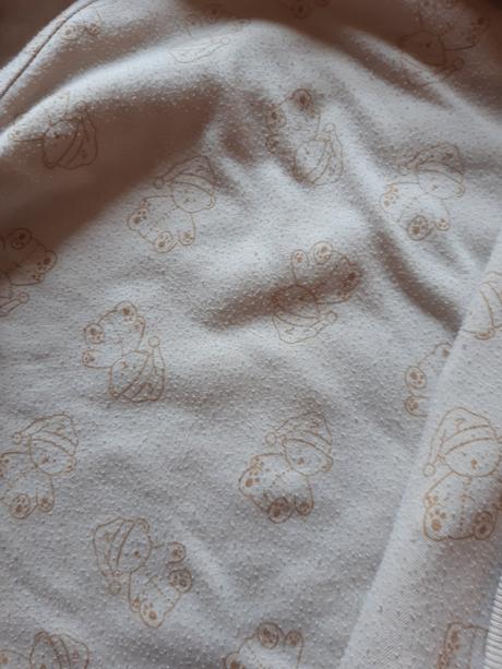 Zimní fleecový overal medvídek vel 74, 86