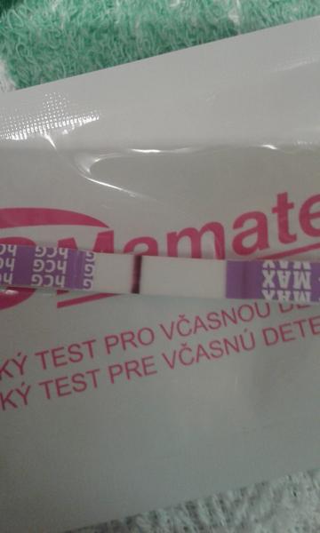 Malý dušík na těhotenském testu?