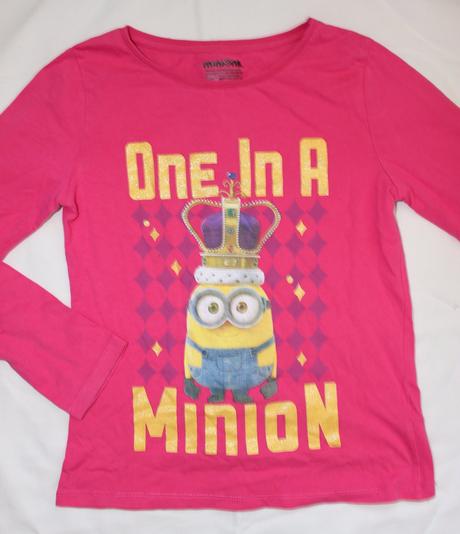 Ak44. tričko s mimoňem 10-11 let, nutmeg,146