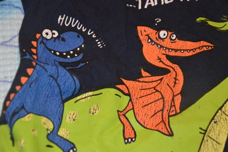 110 116 triko dlouhý rukáv s dinosaury, kiki&koko,116