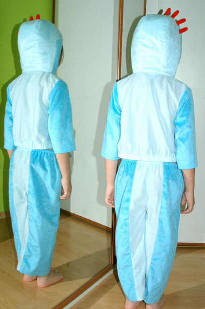 Karnevalový kostým duch iggle piggle,