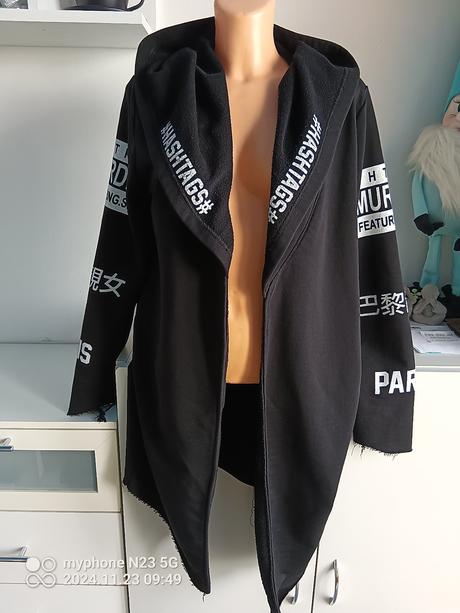 Cardigan s kapucí zn."by dimli", 