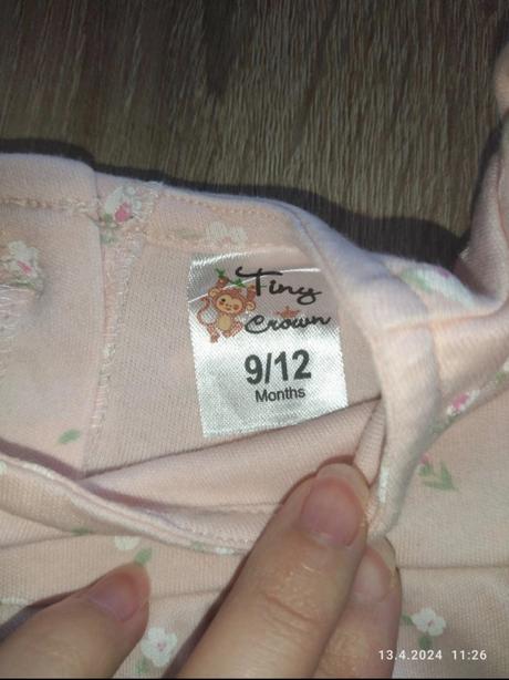 Dívčí letní šaty bez ramínek 9-12m, vel. 74-80, 74