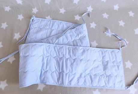 Mantinel do postýlky baby nest, šířka (cm): 30,délka (cm): 180