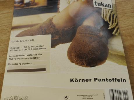 Hrejive pantofle s lnenym semínkem, 