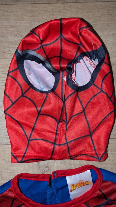 Karnevalový kostým spiderman vel. 110, 4 - 5 let, 