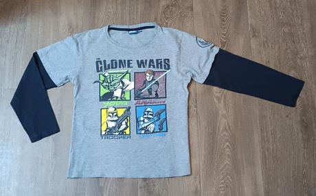 5x chlapecká trička s dlouhým rukávem,vel.140/146, 140