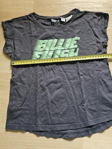 Pyžamo šedé billie eilish hm, h&m,134