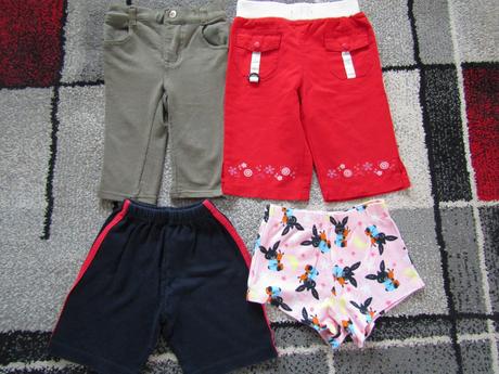 4 x kraťasy pro holku vel.86, george,86