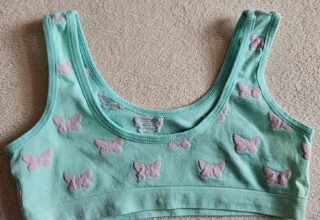 Dívčí set spodního prádla (kalhotky+podprsenka), 128