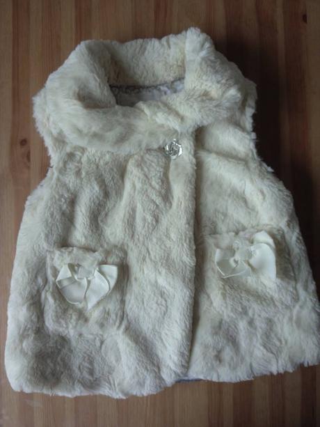 Kožíšková vesta pro parádnice, matalan,92