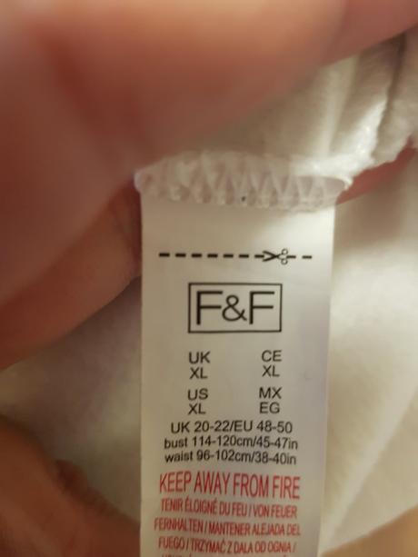 Dámská fleesová mikina značky f&f, velikost xl., f&f,xl