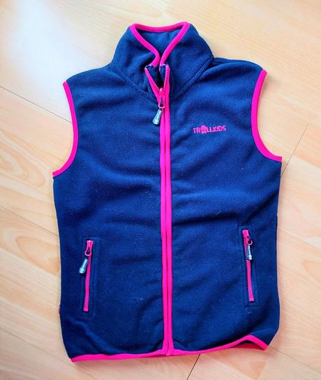 Fleecová vesta trollkids, trollkids,140