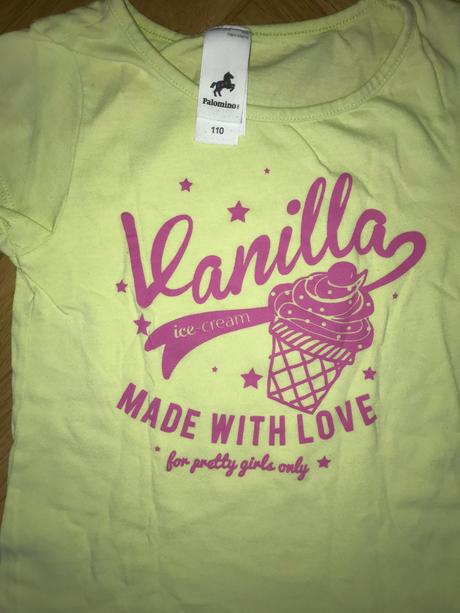 2x tričko 110,122,zmrzlina , palomino, 116