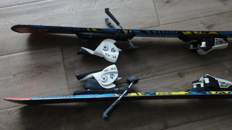 Dět. lyže tecno pro xr team 90 s vázáním, 90-99 cm