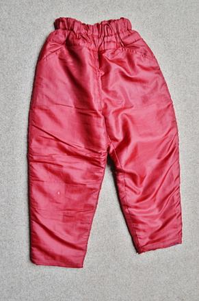 Zateplené kalhoty, 122