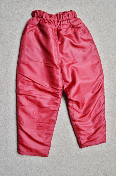 Zateplené kalhoty, 122