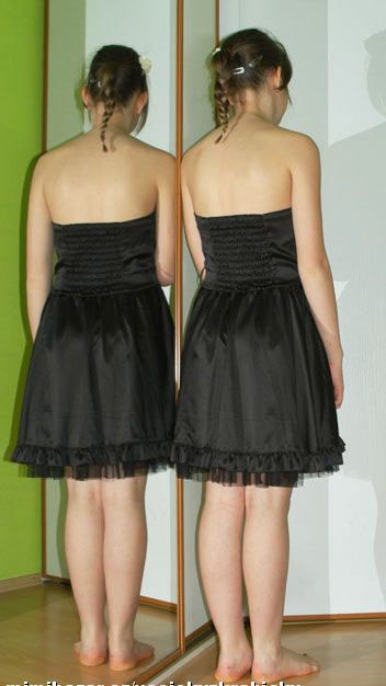 Společenské krátké černé saténové šaty i na léto, 38