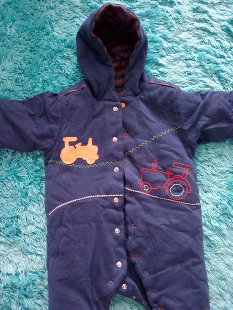 Modrá kombinézka zn.m&s,vel.68, 68