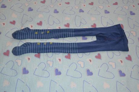 Punčošky punčocháče punčochy pruhované, lupilu,104