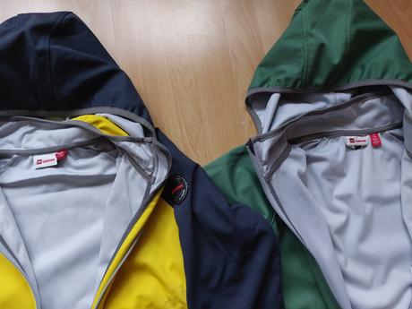 Nepromokavá lehká softshellová bunda, vel. 140-146, lego,146