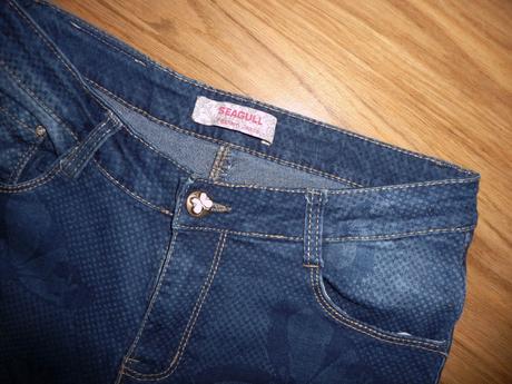 Dívčí džínové kalhoty seagull na 12-13l vel.158, 158