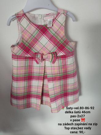 Šaty-vel.80-86, 86