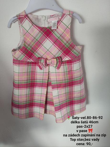 Šaty-vel.80-86, 86