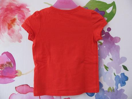 Dívčí bavlněné tričko se slonem, mothercare,74