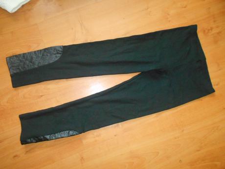 Legíny s koženkou vel. 13-14 let, george,158