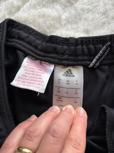 K5/ tepláky sportovní -  v.11/12 let, adidas,152