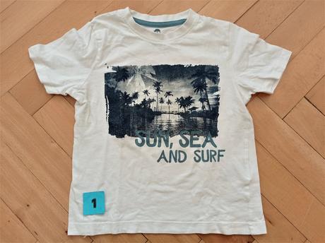 Triko krátký rukáv 122/128 lupilu, lupilu,122