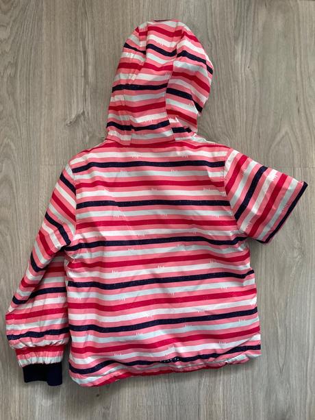Zimní pruhovaná bunda, crivit,98