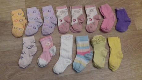 Ponožky vel. 22-25, loana,22