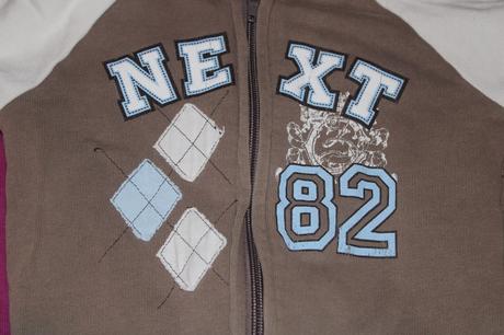 Klučičí mikina next, next,80