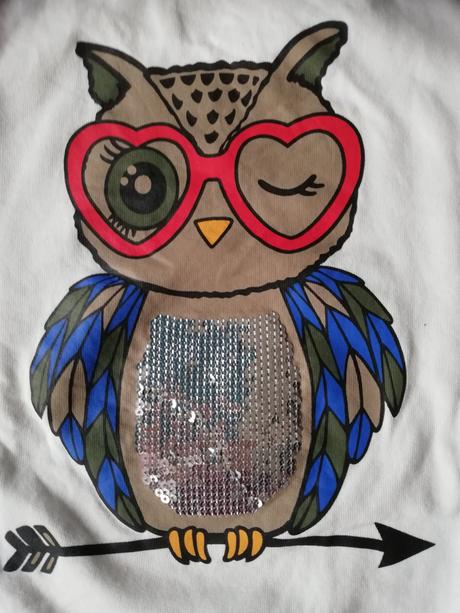 Mikina se sovou, zn. bonprix, vel. 164/170., bonprix,164