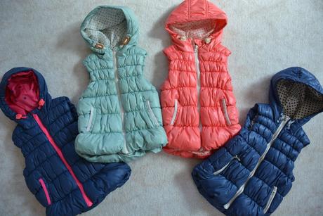 2x buřtíkatá vesta - už jen ty modré, next,104