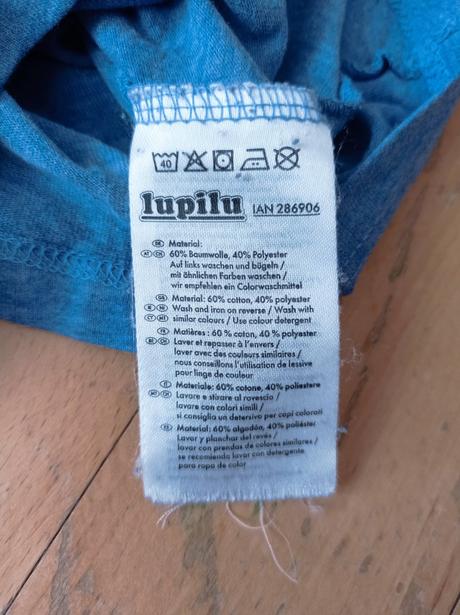Triko dlouhý rukáv 98/104 - lupilu, lupilu,98