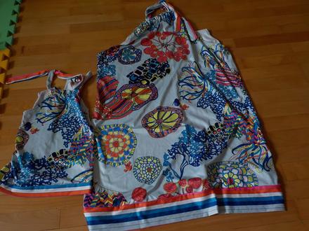 Šaty pro mamku aj malou princeznu, 92