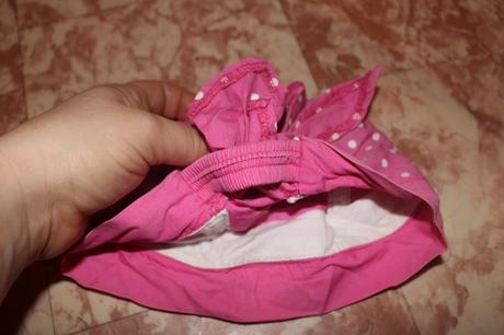 Dívčí pirátka kočička, srdíčko, puntíky, obv.44-46, 80