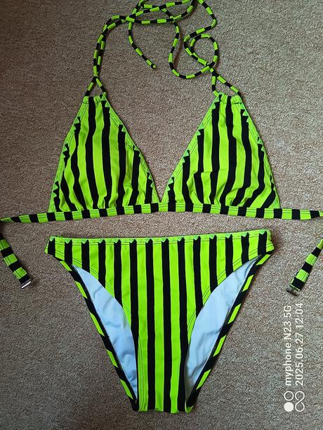 Plavky dvoudílné neón vel."m/l", m