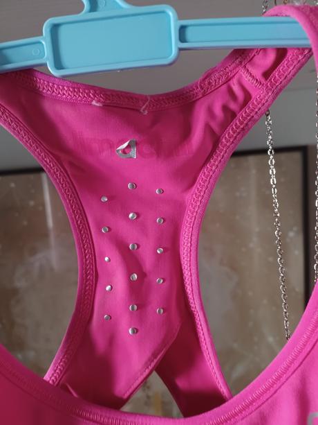 Neon sportovní podprsenka adidas 158/164, adidas,164