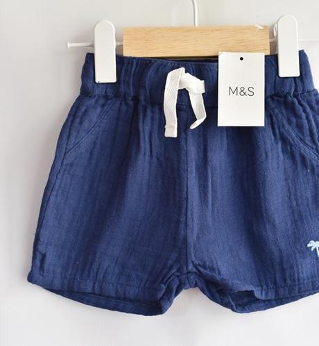 Kraťasy vel. 6 - 9 m, marks & spencer,74