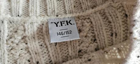 Dvě mikinky a pletený crop top svetřík, 146/152, 140–152