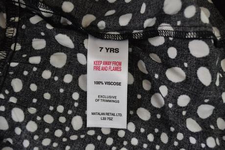 Šaty vel. 7 let, matalan,122