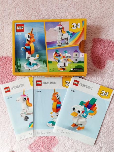 Lego creator 3v1 kouzelný jednorožec, 