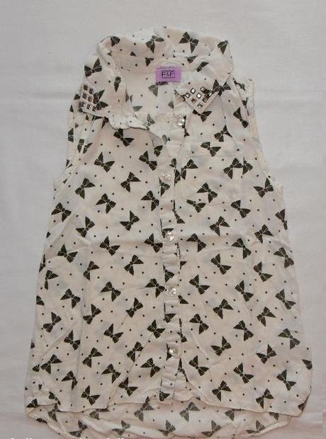 A45. tunika s mašličkami 4-5 let, f&f,110