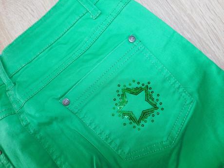 Dívčí elastické kalhoty, 176