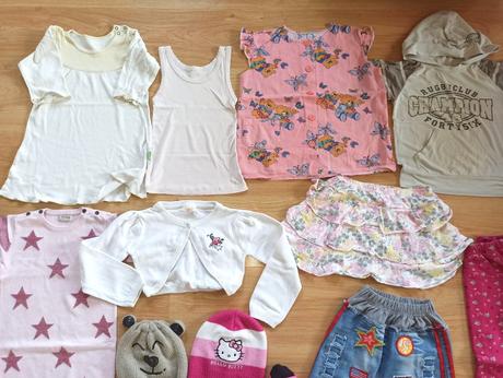 Balík mix věci na holku vel.98-110, 104–116